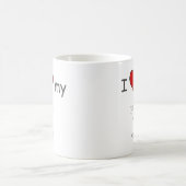 Ik hou van mijn kat- Wit Koffiemok (Center)