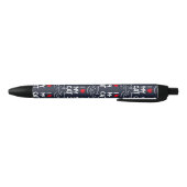 Ik hou van mijn kat zwarte inkt pen (Bodem)