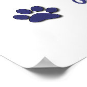 Ik hou van mijn katahoula Leopard Dog (Mannelijke  Poster (Hoek)