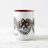 ik hou van mijn katten 3 Foto's Mok (Midden)