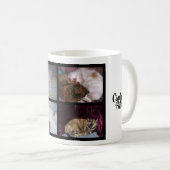 Ik hou van mijn katten met fotocollage koffiemok (Voorkant rechts)