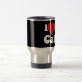 Ik hou van mijn katten reisbeker (Center)