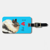 Ik hou van mijn Keeshond Bagagelabel (Voorkant horizontaal)