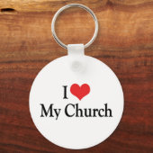 Ik hou van mijn kerk sleutelhanger (Voorkant)