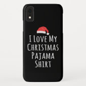 Ik hou van mijn kerstpajama-Shirt Case-Mate iPhone Case (Achterkant)