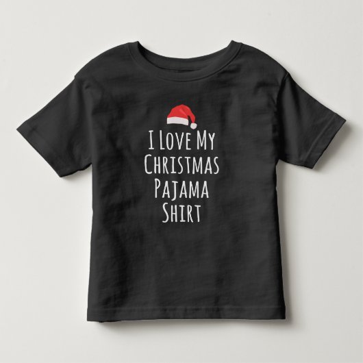 Ik hou van mijn kerstpajama-Shirt Kinder Shirts (Voorkant)