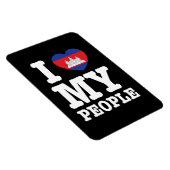 Ik hou van mijn Khmer-mensen Magneet (Rechterzijde)