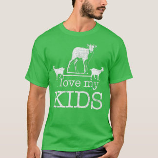 Ik hou van mijn Kinder geit (2) T-shirt
