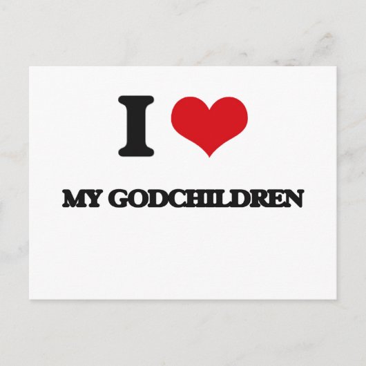 Ik hou van mijn kinderen briefkaart (Voorkant)