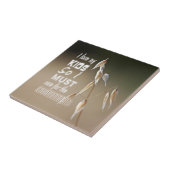 Ik hou van mijn kinderen, dus ik moet om... tegeltje (Zijkant)