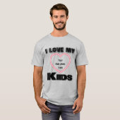 Ik hou van mijn kinderen in shirt, liefdesshirten, t-shirt (Voorkant volledig)