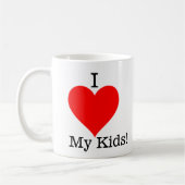 Ik hou van mijn kinderen mok (Links)