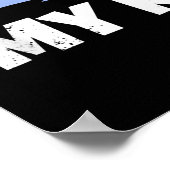 Ik hou van mijn Kinderen voor een geitenboer cadea Poster (Hoek)