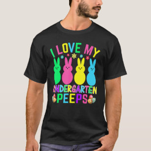 Ik hou van mijn Kindergarten Paaseieren Happy Paas T-shirt