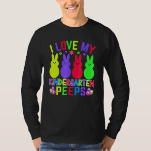 Ik hou van mijn Kindergarten Paaseieren Happy Paas T-shirt