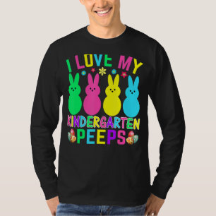 Ik hou van mijn Kindergarten Paaseieren Happy Paas T-shirt
