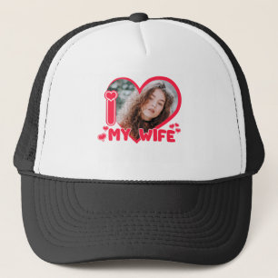 Ik hou van mijn kinderhart Valentijns van de liefd Trucker Pet