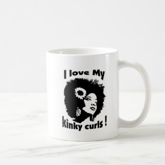 Ik hou van mijn Kinky Curly Hair Koffiemok