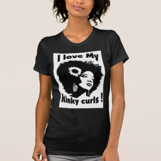Ik hou van mijn Kinky Curly Hair T-shirt