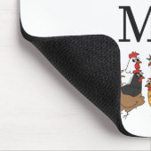 Ik hou van mijn kippen Muismat (Hoek)