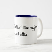 Ik hou van mijn kist tweekleurige koffiemok (Voorkant rechts)