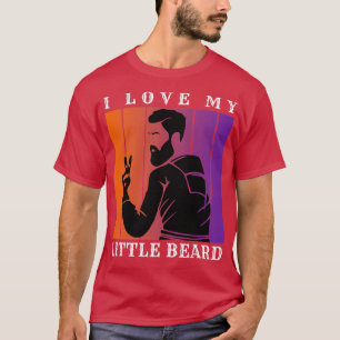 Ik hou van mijn kleine baard 11 t-shirt