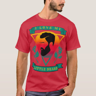 Ik hou van mijn kleine baard 34 t-shirt