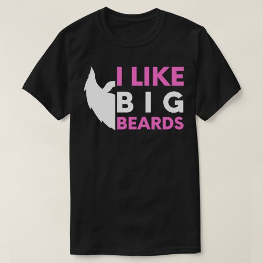 Ik hou van mijn kleine baard 41 t-shirt (Design voorkant)