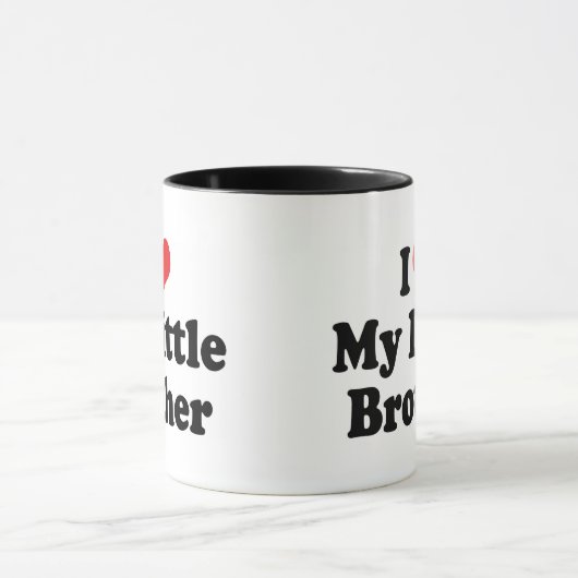 Ik hou van mijn kleine broer mok (Midden)
