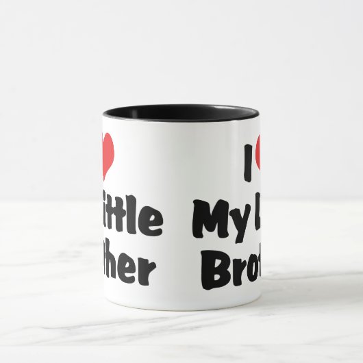 Ik hou van mijn kleine broer mok (Midden)