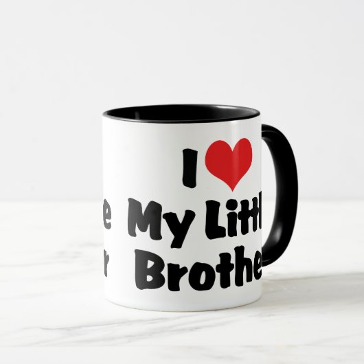 Ik hou van mijn kleine broer mok (Voorkant rechts)