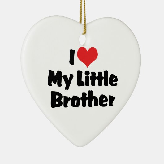 Ik hou van mijn kleine broer Ornament (Rechts)