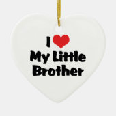 Ik hou van mijn kleine broer Ornament (Voorkant)