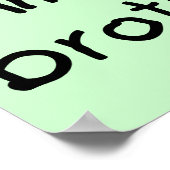 Ik hou van mijn kleine broer poster (Hoek)