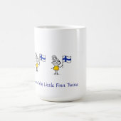 Ik hou van mijn kleine Finn Twins Coffee Mok - Mei (Center)