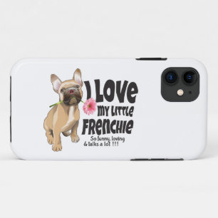 Ik hou van mijn kleine Frenchie - Franse bulldog Case-Mate iPhone Case
