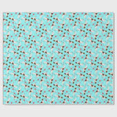 Ik hou van mijn kleine Munsterlander-omslagpapier Cadeaupapier (Vlak)