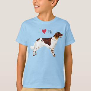 Ik hou van mijn kleine Munsterlander T-Shirt