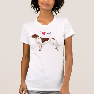Ik hou van mijn kleine Munsterlander T-Shirt