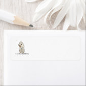 Ik hou van mijn kleine witte hond - Havanese Etiket (Insitu)