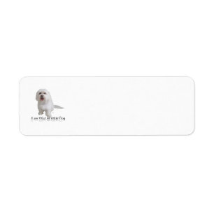 Ik hou van mijn kleine witte hond - Havanese Etiket