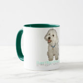 Ik hou van mijn kleine witte hond - Havanese Mok (Voorkant links)
