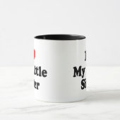 Ik hou van mijn kleine zusje mok (Midden)