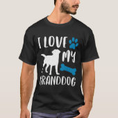 Ik hou van mijn kleinhond Shirt labrador retriever (Voorkant)
