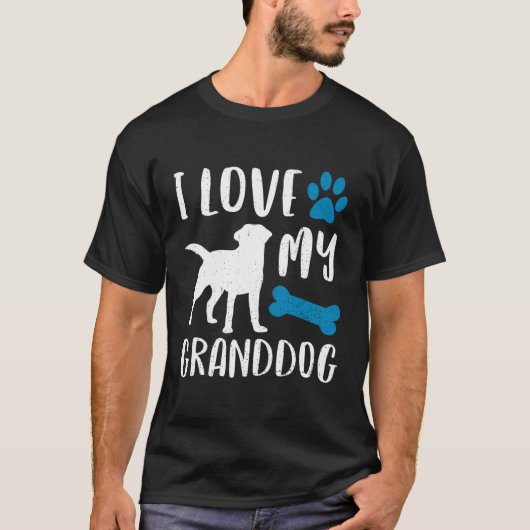 Ik hou van mijn kleinhond Shirt labrador retriever (Voorkant)