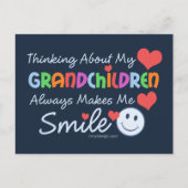 Ik hou van mijn kleinkinderen briefkaart (Voorkant)