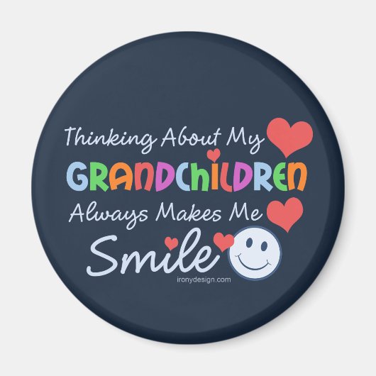 Ik hou van mijn kleinkinderen magneet (Voorkant)