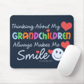 Ik hou van mijn kleinkinderen muismat (Met muis)