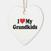 Ik hou van mijn kleinkinderen ornament (Links)