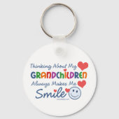 Ik hou van mijn kleinkinderen sleutelhanger (Voorkant)